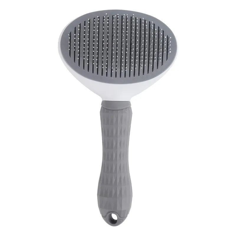 Tailmere Self-Cleaning Slicker Brush — Tangle-Free Grooming for Dogs & Cats