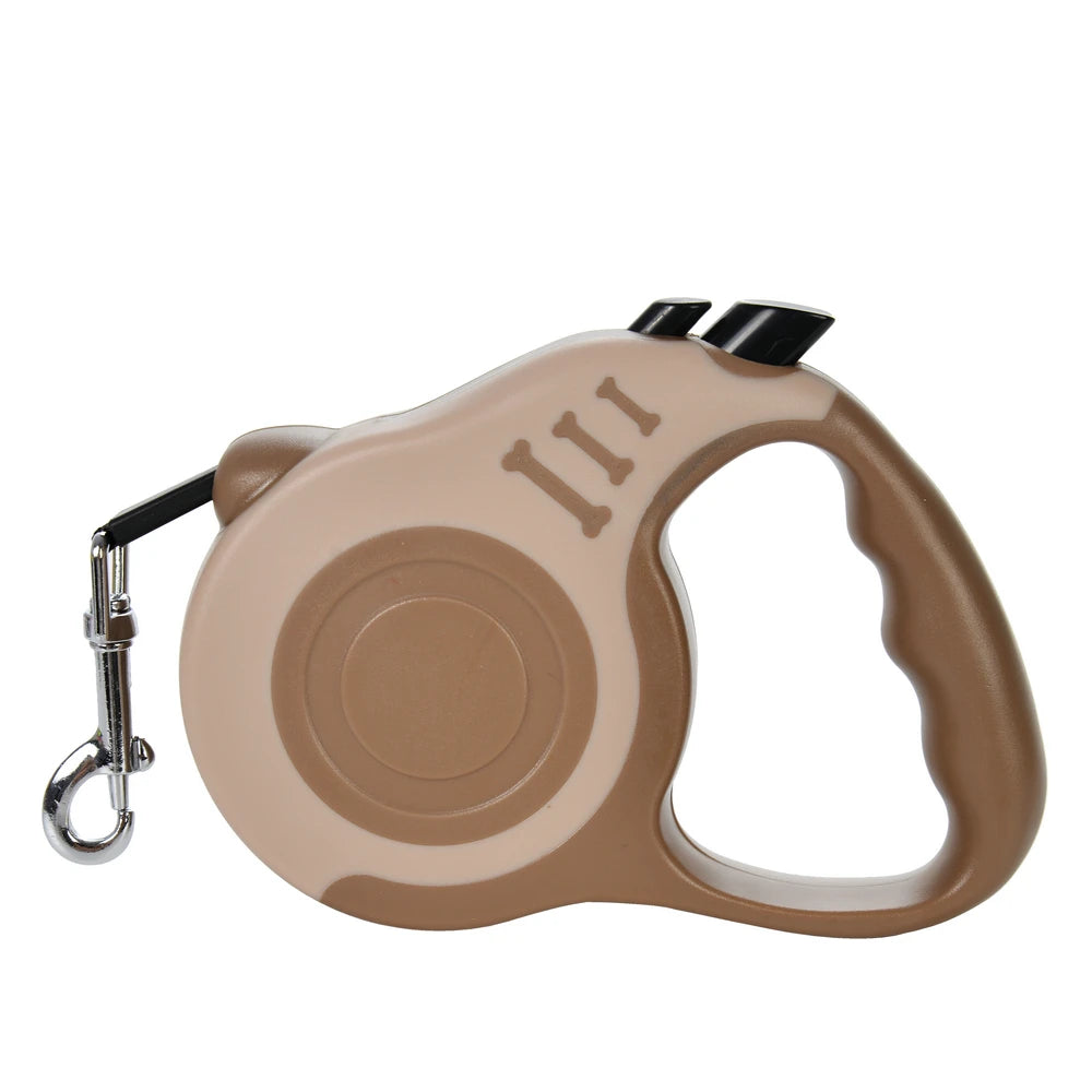 Tailmere Retractable Dog Lead — Strong Nylon 5m, All Breeds
