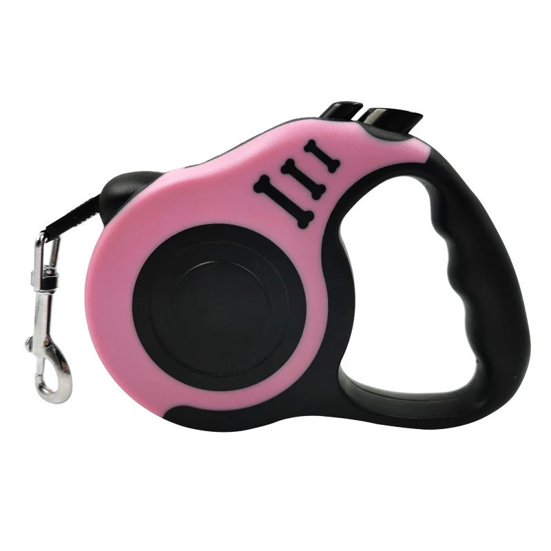 Tailmere Retractable Dog Lead — Strong Nylon 5m, All Breeds