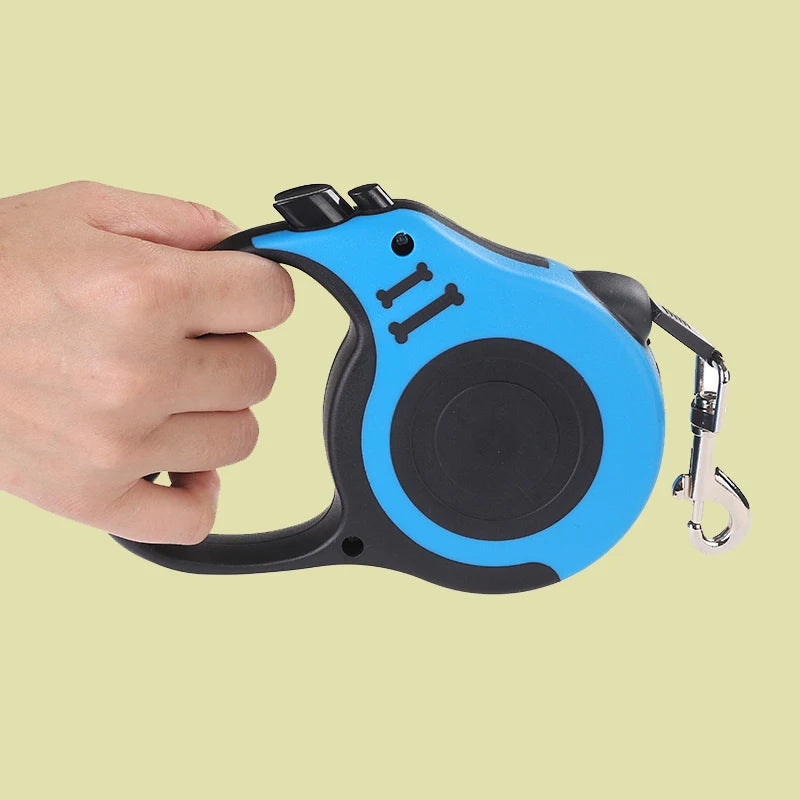 Tailmere Retractable Dog Lead — Strong Nylon 5m, All Breeds
