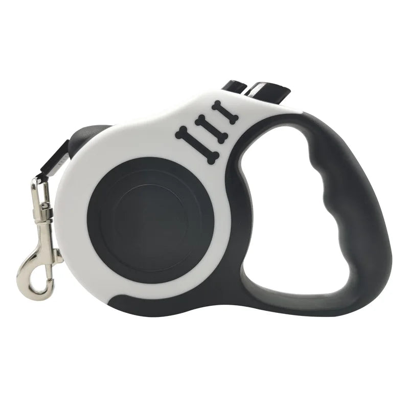 Tailmere Retractable Dog Lead — Strong Nylon 5m, All Breeds
